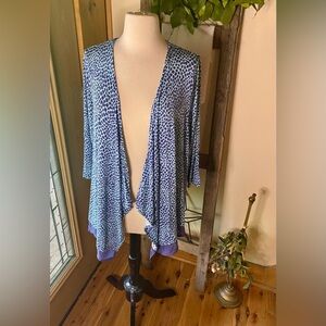 ✨Lane Bryant Open Front Cascading Topper✨ NWOT